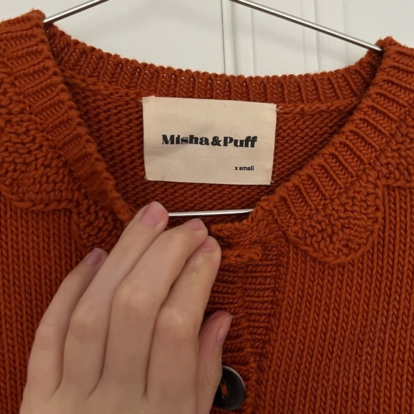 Misha & Puff Ellie cardigan in paprika, size XS - Picture 4 of 4